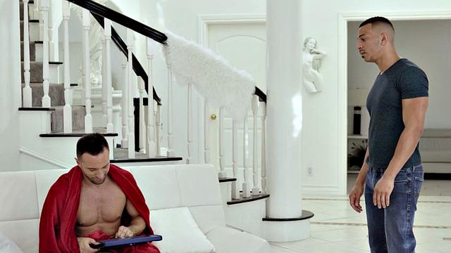 Dirty BBC stud loves fucking ass with BFF gay