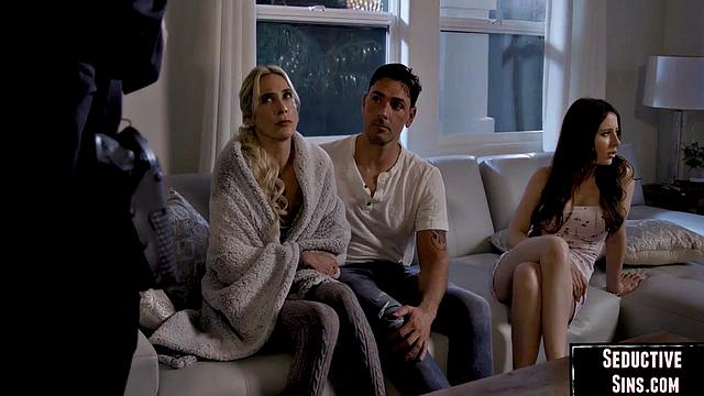 Naughty horny babe gets pussyfucked