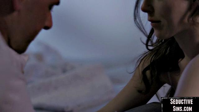 Naughty horny babe gets pussyfucked