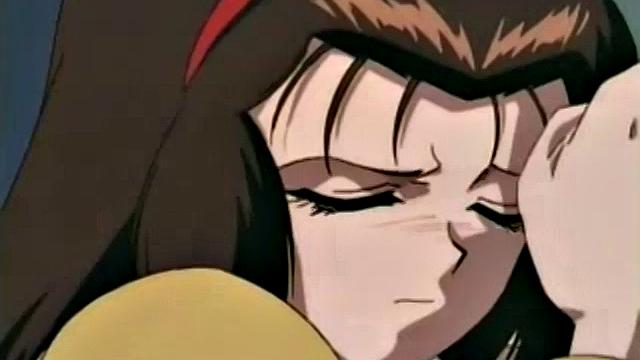 монстры с огромными хуями разрывают её в безумном аниме-группняке