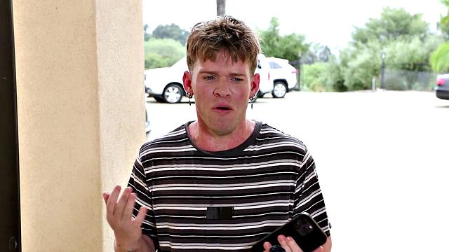 Naughty Babe Cheats On Her Boyfriend In Front Of Him!