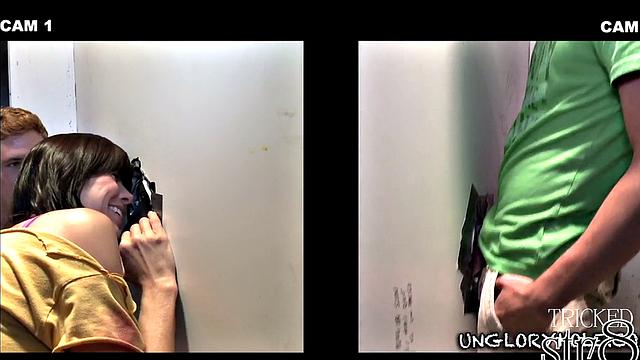 Real naive jock gets cocksucked by twink