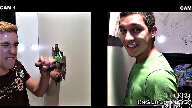 Real naive jock gets cocksucked by twink