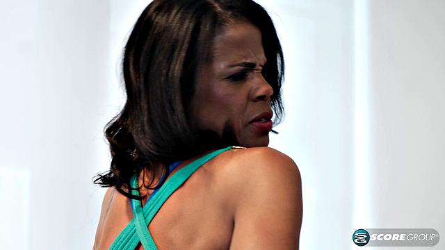 Raven gets her ready for young cock