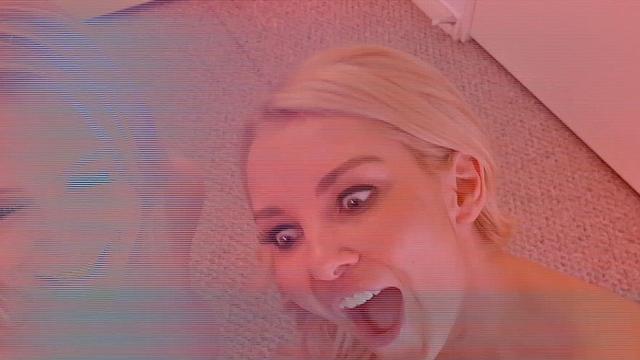 Perky Blonde Aaliyah Love Takes A Huge Load On Face