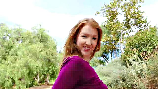 The Voluptuous Redhead