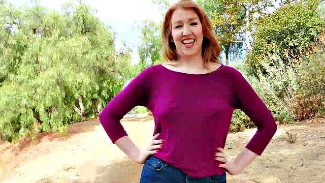 The Voluptuous Redhead