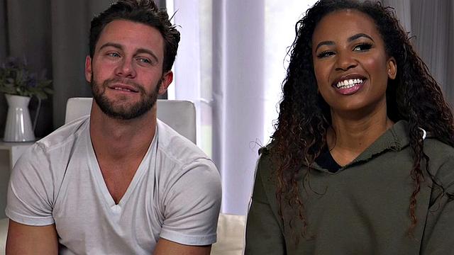 BDSM Ebony babe spanked and pussyfucked by BF