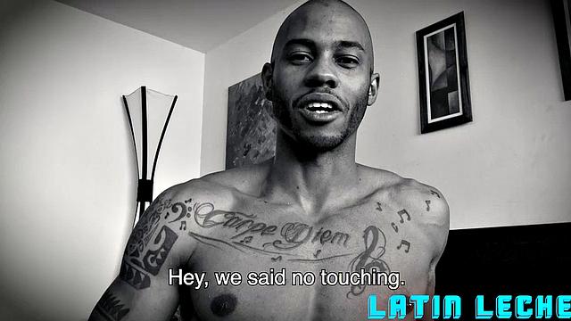 Straight latin stud strips, sucks cock for cash, gets fucked hard and swallows every drop
