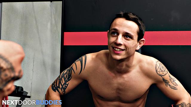 NextDoorBuddies - New Muscle In Town Drills Jock