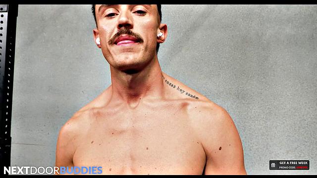 NextDoorBuddies - New Muscle In Town Drills Jock
