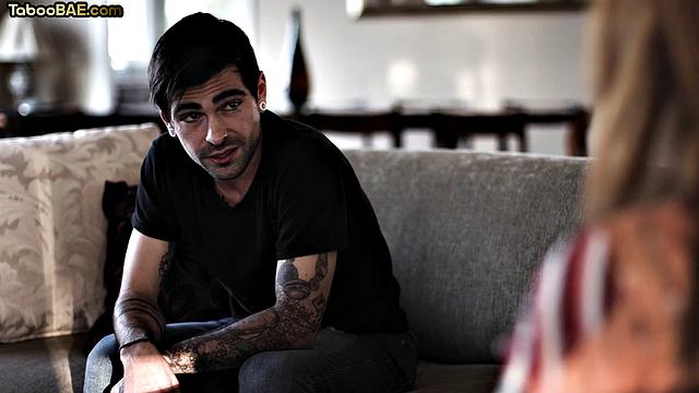 Gorgeous redhead babe doggystyled by her BF