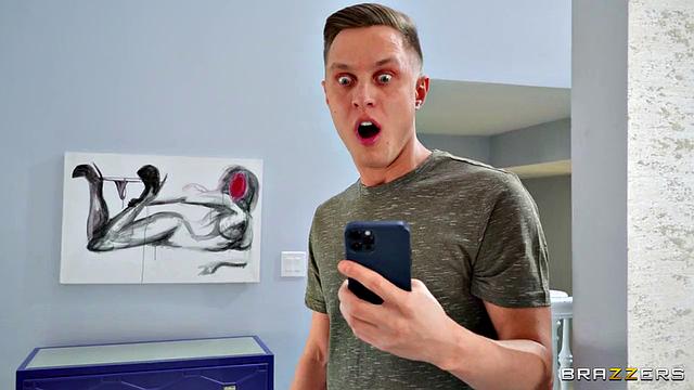 Cleaning College Guy's Cock