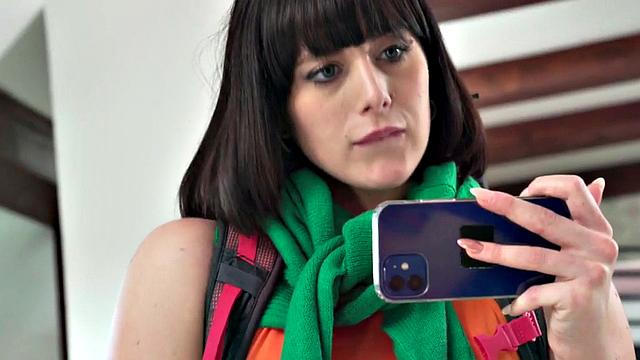 Hostel babe banged anally by roommate