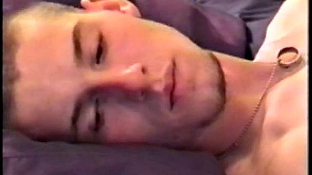 Adam reveals his toned skater boy body for a solo jerk off. He works up a stiff one.