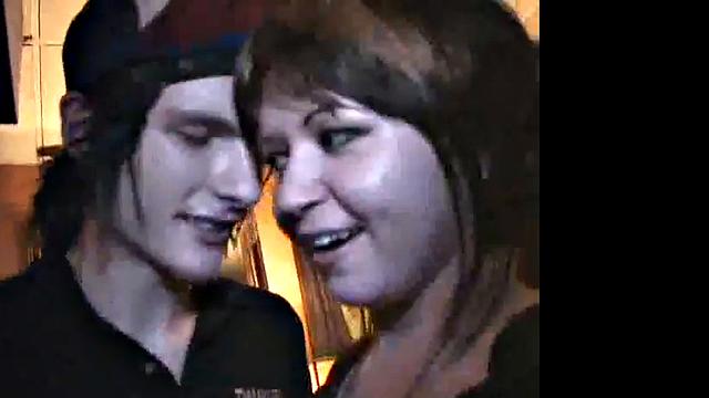 College Emo Blowjob and Fucked