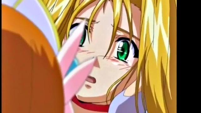 Watch as petite teen gets destroyed by a Cursed Cock in stockings and panties