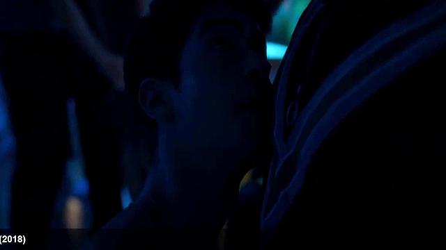 Aron Piper blowjob at the club
