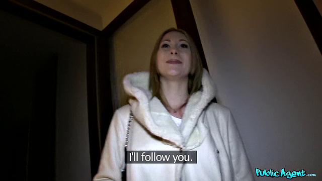 Blonde Rides Stranger's Dick