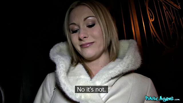 Blonde Rides Stranger's Dick