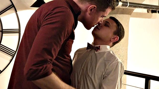 Tiny 21yo barebacked by DILF after cocksucking