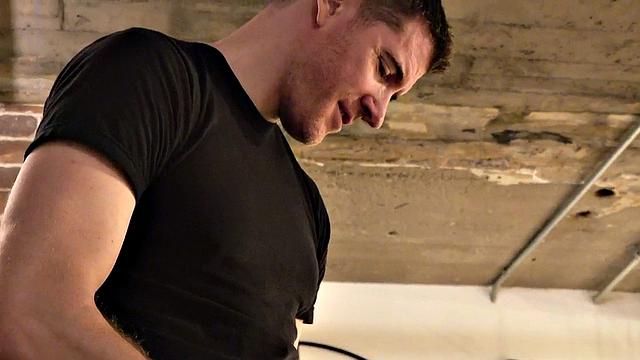 Tiny 21yo barebacked by DILF after cocksucking