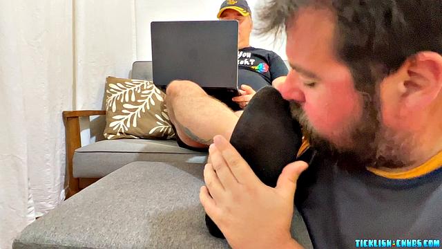 Nemo Worships Matt While He Edits - Nemo & Matt