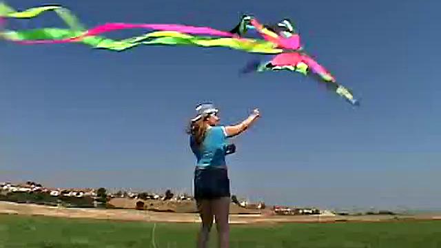 Cute April Outdoors Sucking A Popsicle