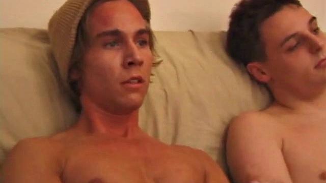 Four Guys Beating Their Meat