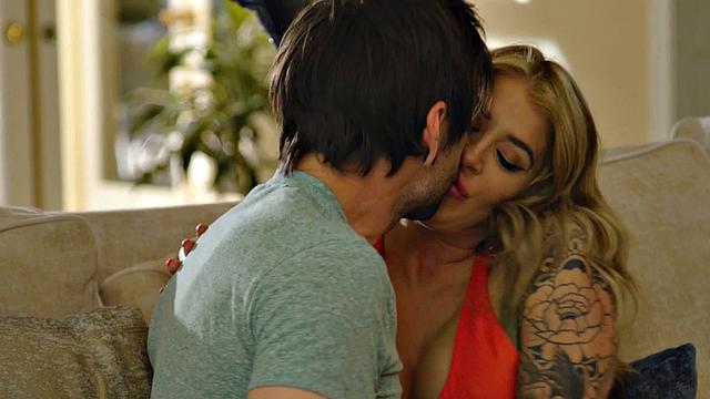 Busty MILF gets her pussy banged by her BF