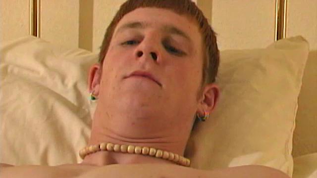 Chance Davis walks into his bedroom, after a much needed shower. A long day at school, looking at all those cute boys, has this 19 year old cutie wanting to jerk off.