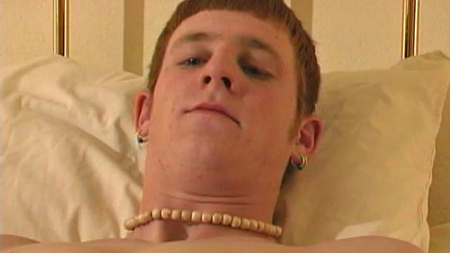 Chance Davis walks into his bedroom, after a much needed shower. A long day at school, looking at all those cute boys, has this 19 year old cutie wanting to jerk off.