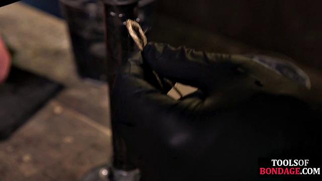 Roughly bonded petite bitch