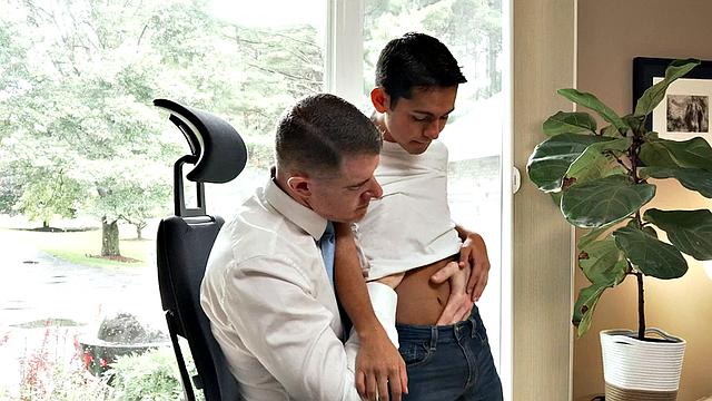 Real petite twink fucked by business in tiny ass