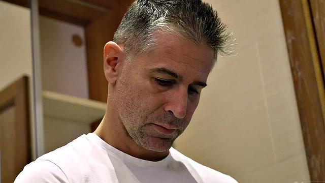 Seduced nympho bae fucked by big white dick