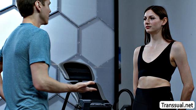 Gym anal sex is the hottest place