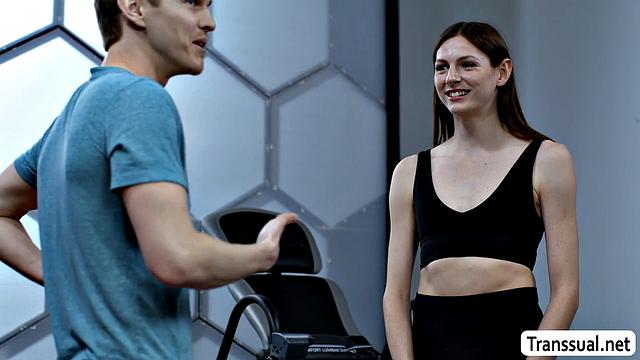 Gym anal sex is the hottest place