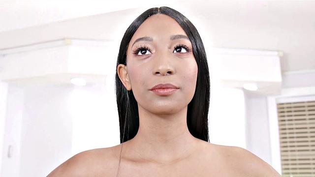 Busty Coed Stretched By Cock