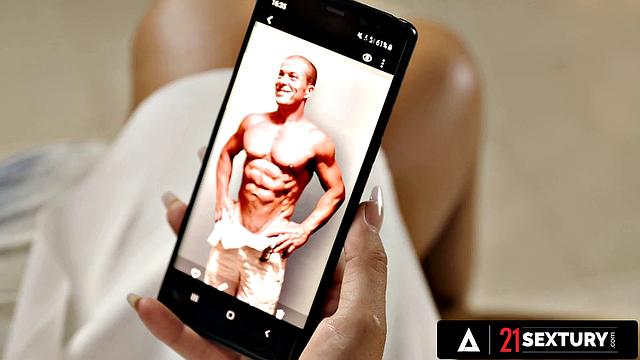 21 SEXTURY - Busty MILF Shalina Devine Gets Big Tits Covered In Cum After Intense DP