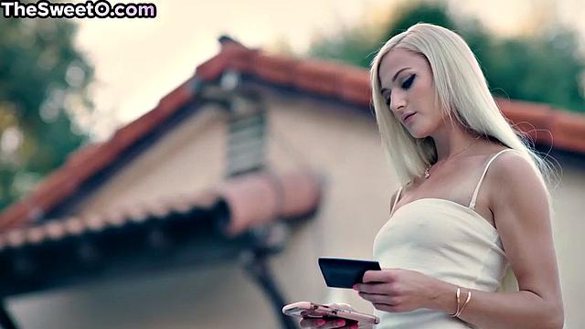 21yo blondie riding her lovely BF