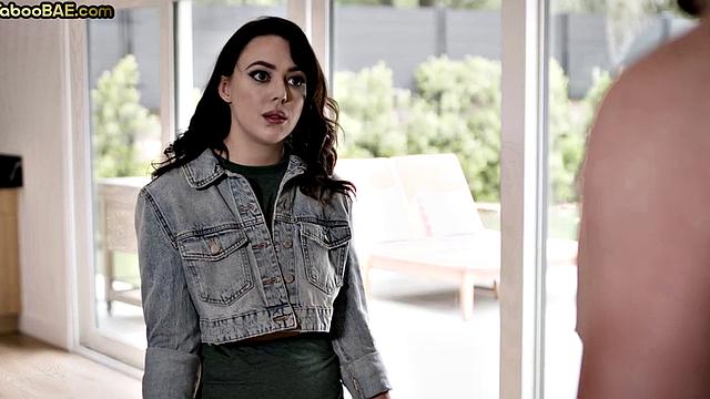 Cute babe sharing cock with bigtitted MILF in 3some