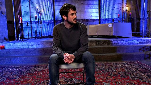 Busty strapon mistress pegging subject after freeing