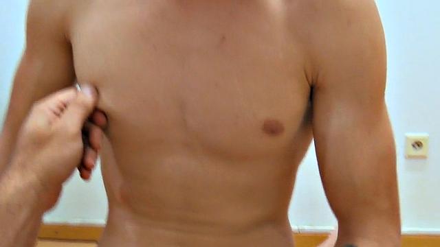 Euro stud 1st time fucked in office gay POV for money