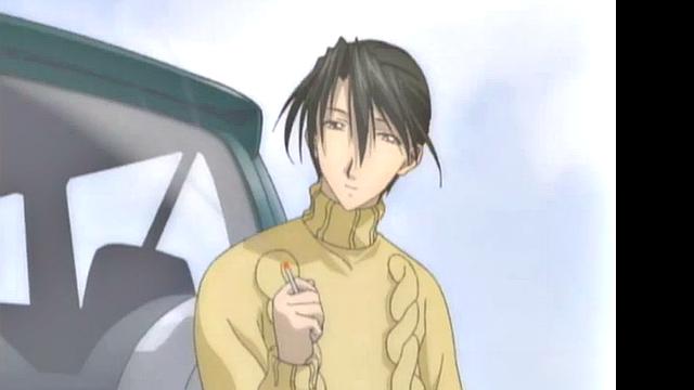 Enjoy the steamy anime cartoon with glasses-wearing babe in romantic action!