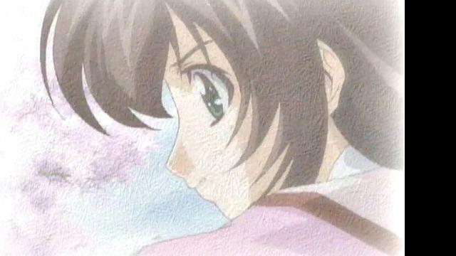 Enjoy the steamy anime cartoon with glasses-wearing babe in romantic action!