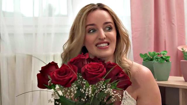 Sexy hostel ladies fucked in threesome by big white cock