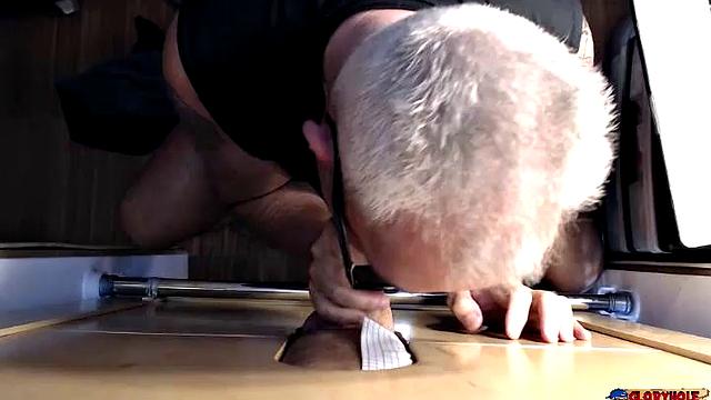 Curious Sucked At The Gloryhole