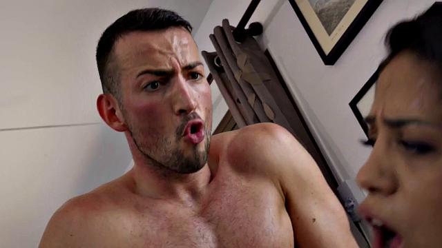 Lonely foreign MILF with her manny