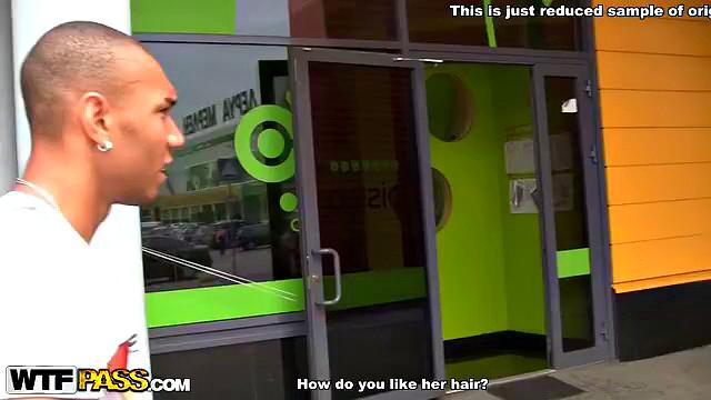 Lewd pick-up sex video