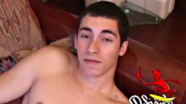 Levi Davis Jerks Off With Toy